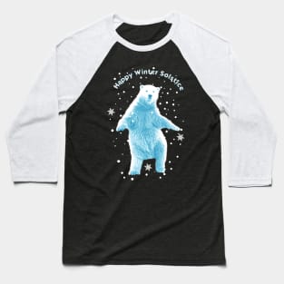 Happy Winter Solstice Baseball T-Shirt